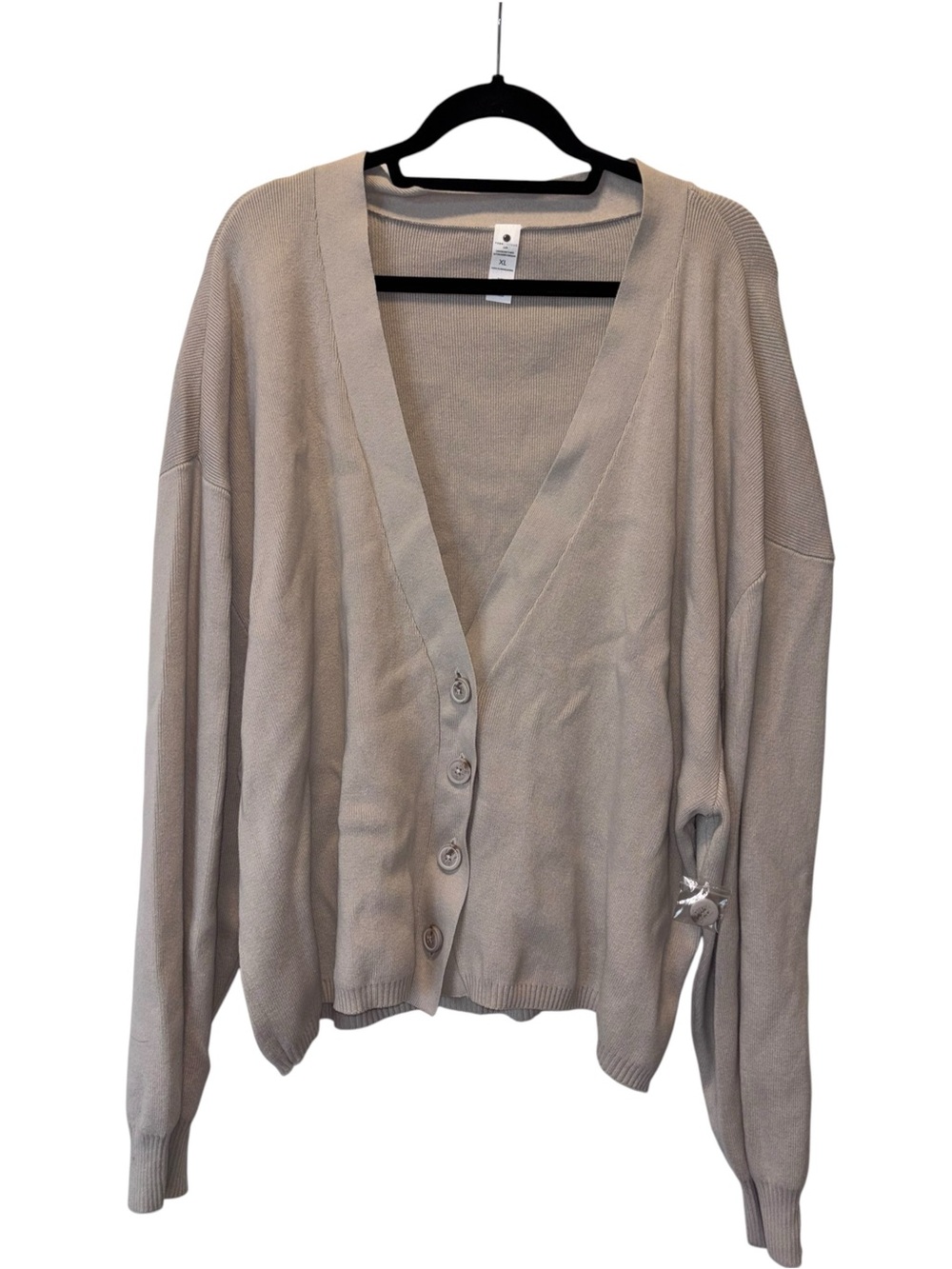 NEW Yogalicious Button V-Neck Cardigan XL